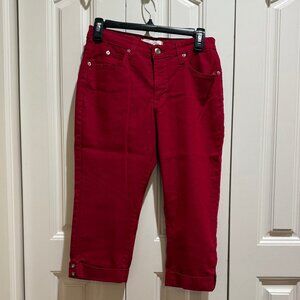 True Slim Jeggings Red